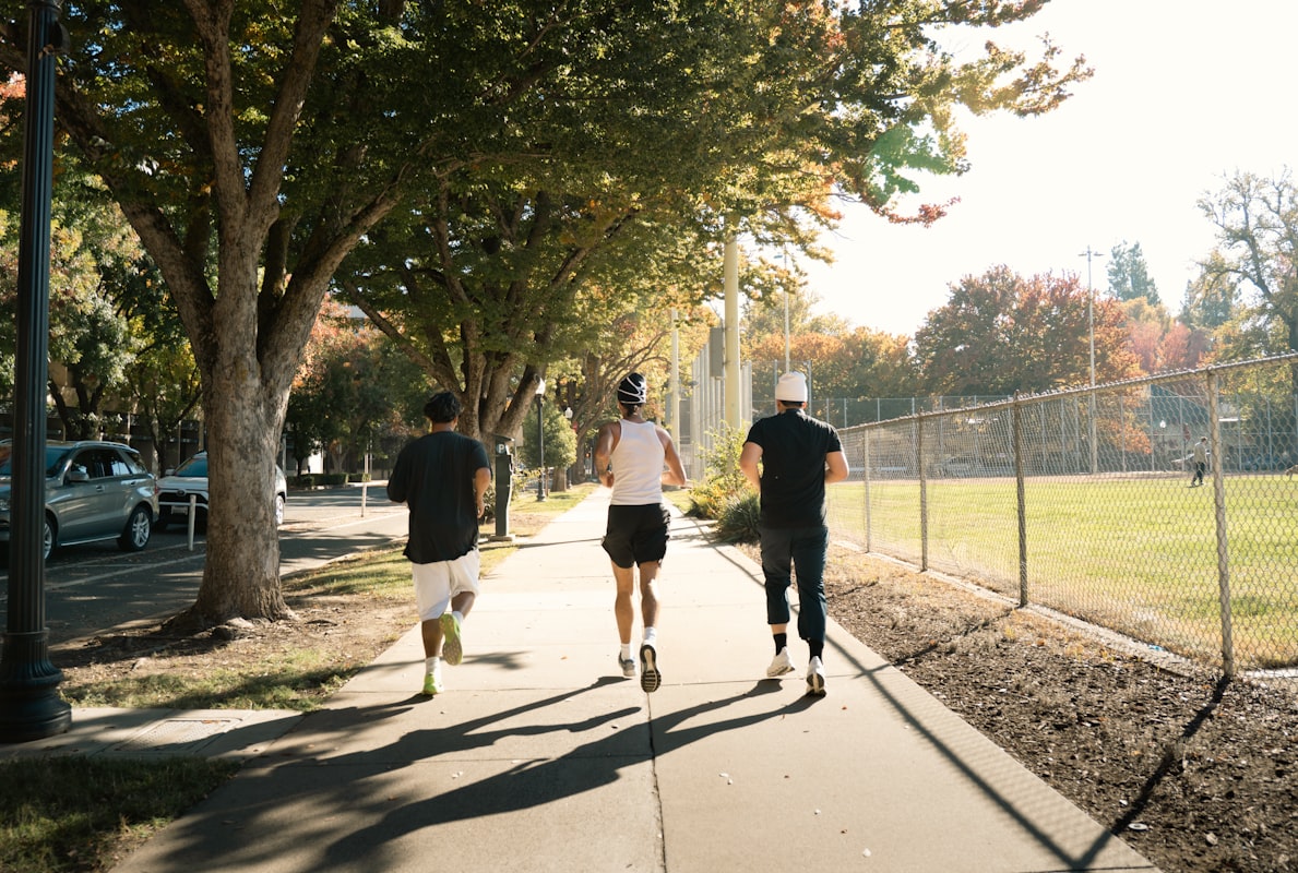 Professional cardio training session with proper form